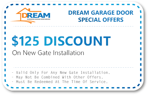 New Gate Installation Discount