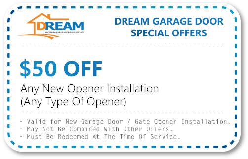 New Opener Installation Coupon