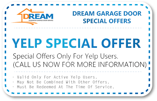 Check Our Garage Door Services Discount Coupons Special