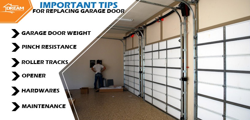 Tips For Replacing a Garage Door